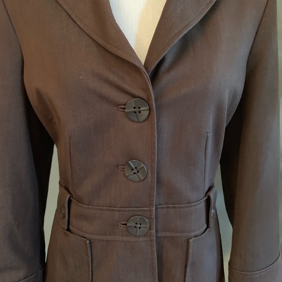 Signature by Larry Levine Brown Jacket/Blazer~10 - Picture 2 of 5